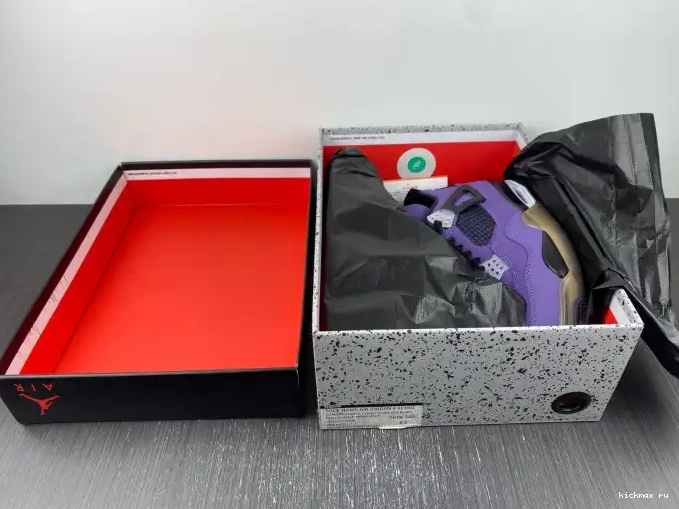 Rep MAX 766296 Scott Purple 4 Travis Retro Jordan LN4 and (Friends Family) 0414